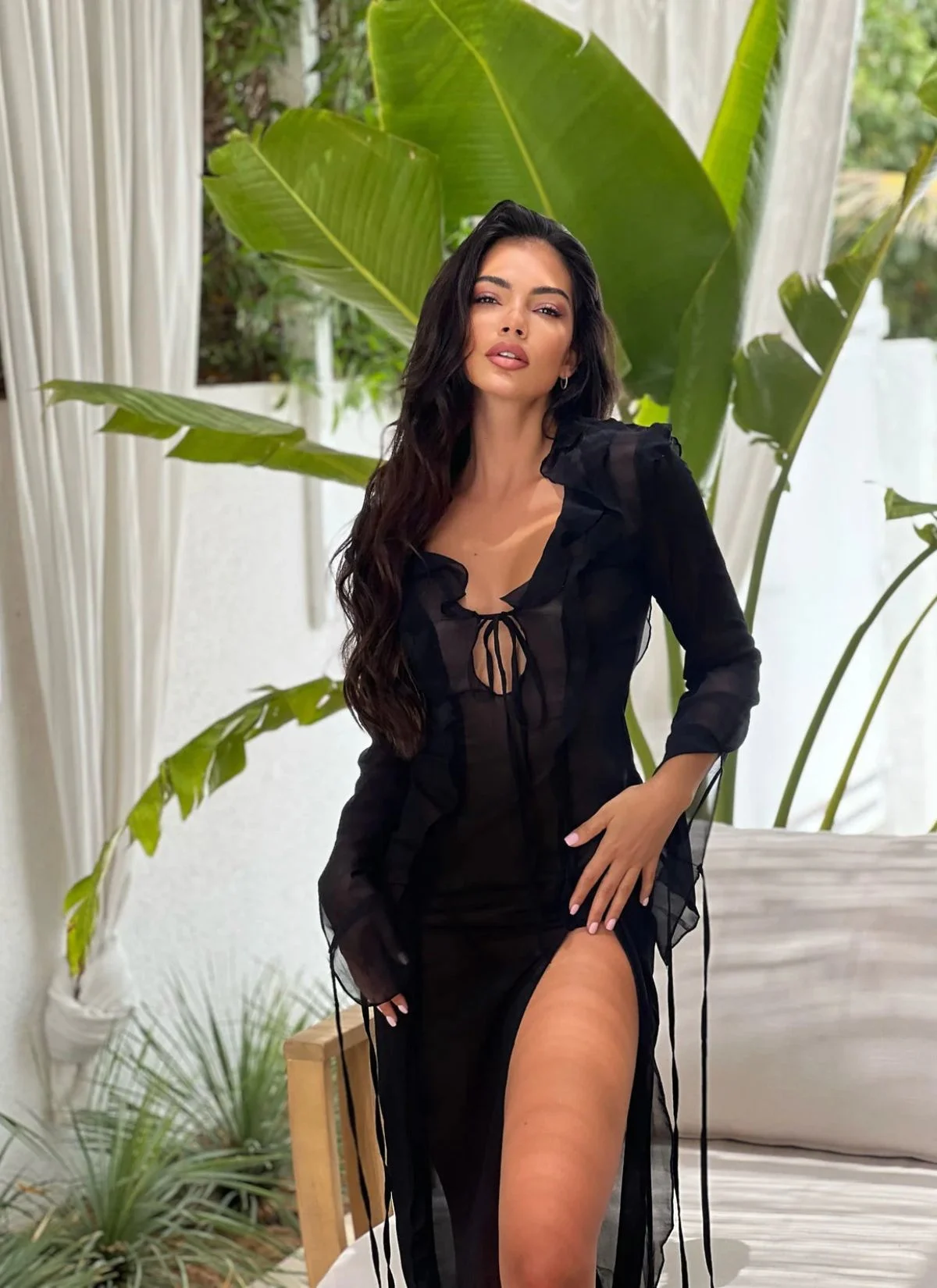 Azzura Negra Maxi Dress